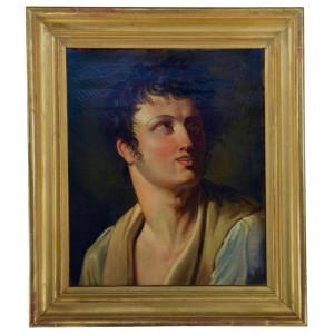 Ecole De David, Vers 1800. Portrait d'Homme.