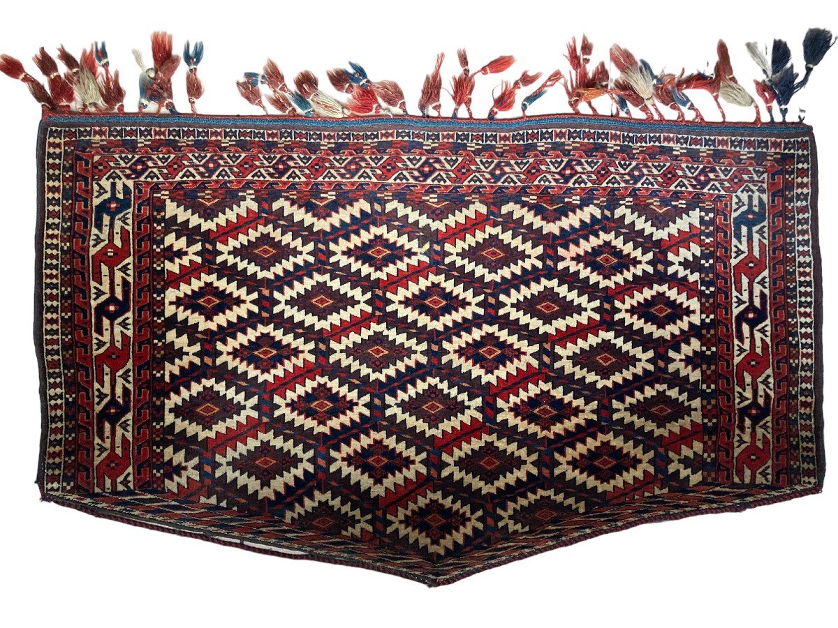 Old Yomud Saddle Pad Central Asia 19th