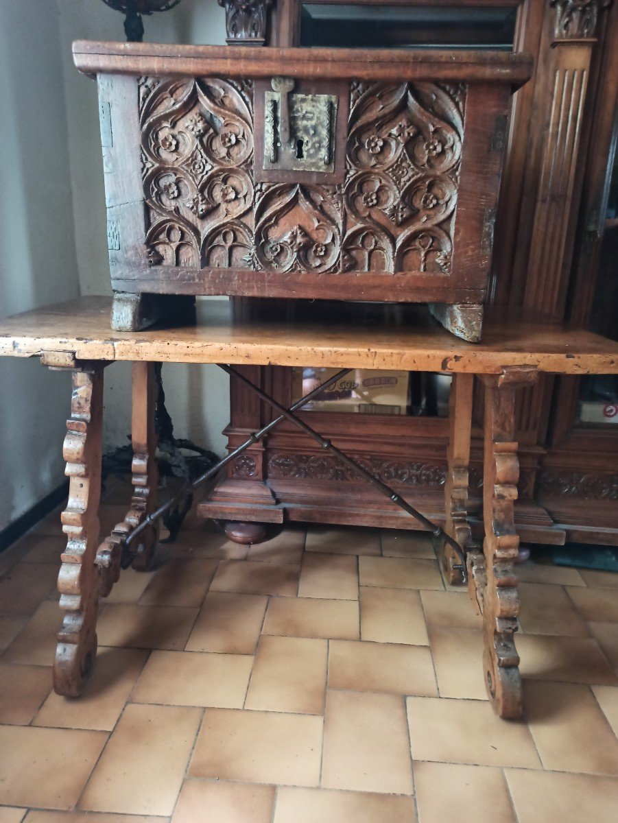 Small Gothic Chest, 16th Century