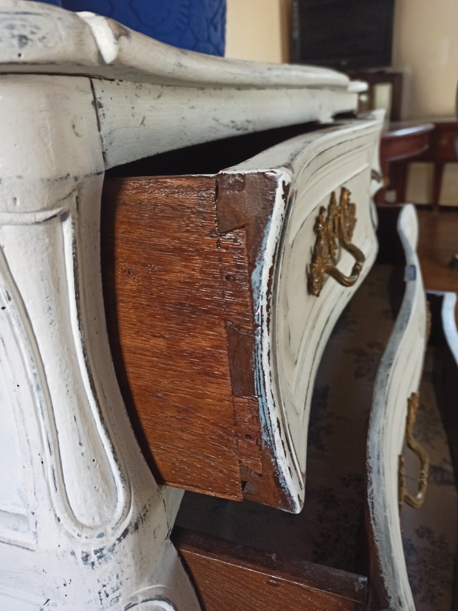 18th Century Curved Chest Of Drawers-photo-4