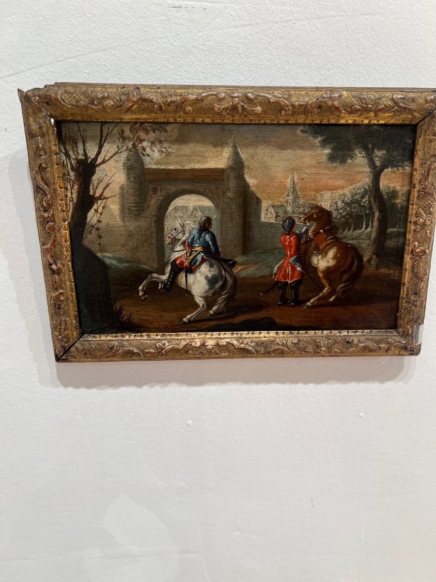 17th Century Flemish School Painting-photo-2