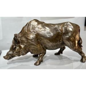 Wild Boar Sculpture