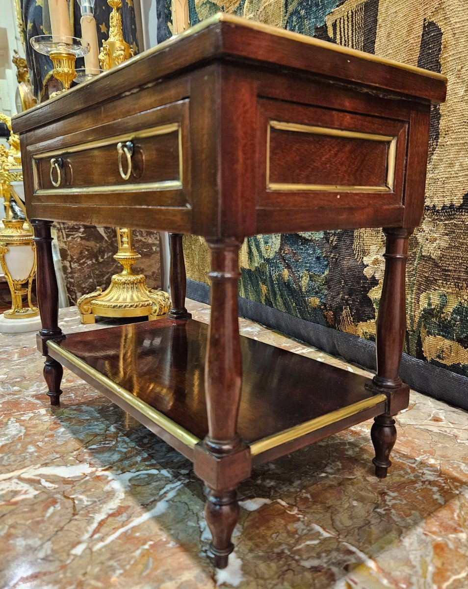 Mahogany Master Console Early 19th Century -photo-2