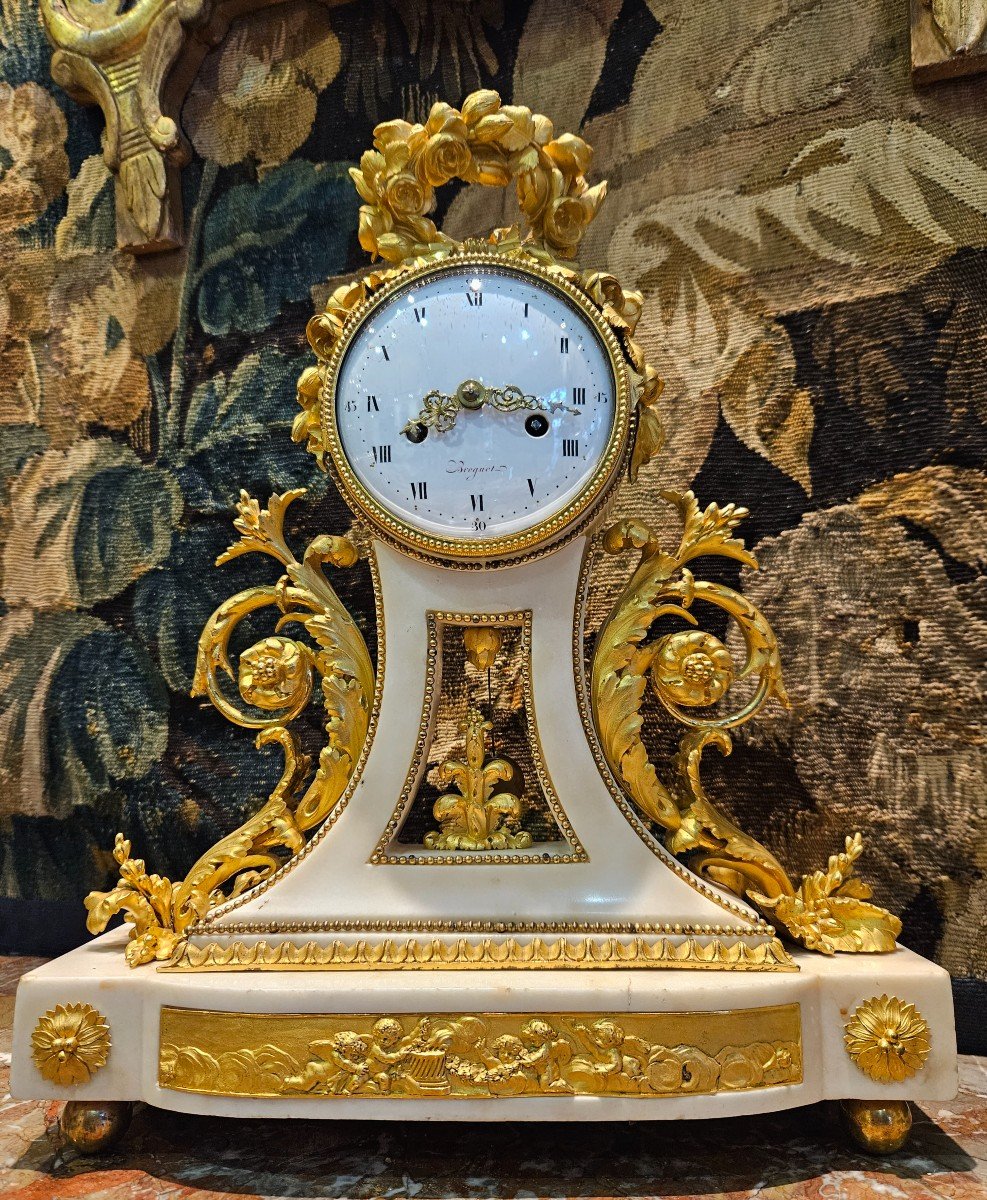 Pendule Signée "Breguet" Epoque Louis XVI XVIII ème