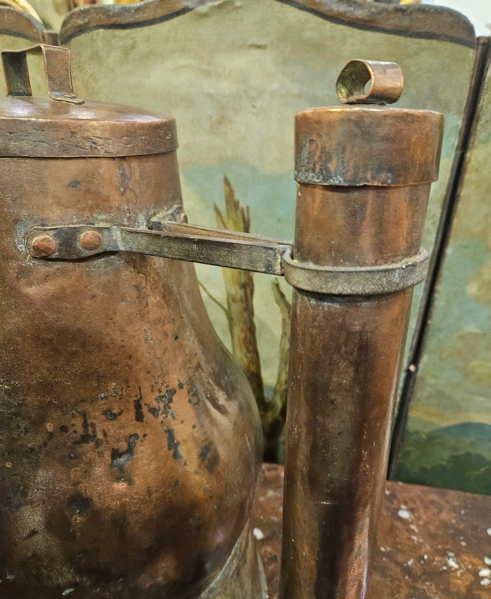 18th Century Copper Water Heater -photo-3