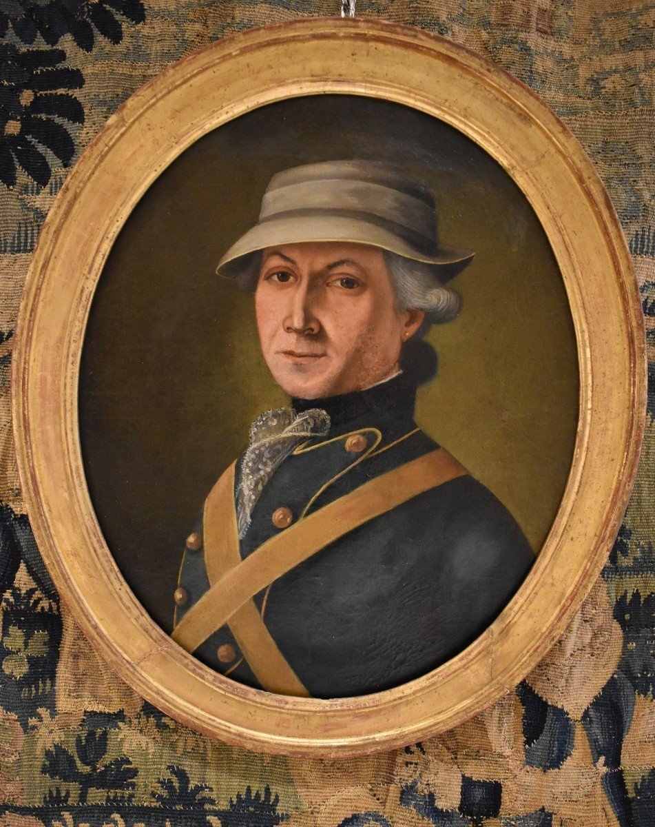 Portrait Of A Man, Louis XVI Period, XVIIIth Century