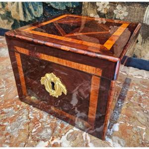 18th Century Marquetry Box 