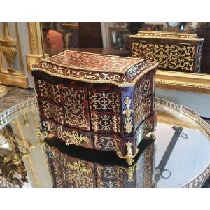 "alphonse Giroux" Ball Marquetry Jewelry Box Early 19th Century