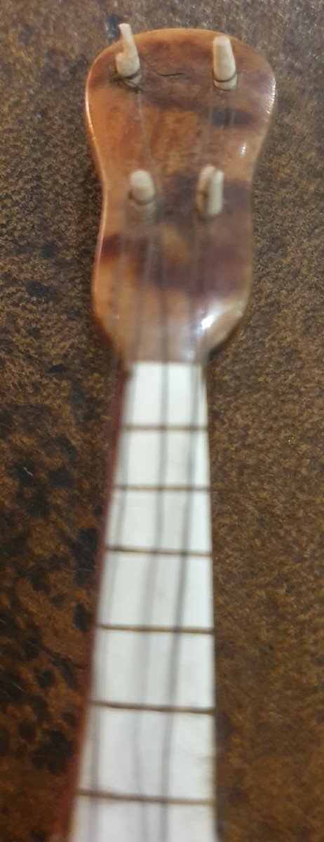 Objet De Vitrine : Petite Mandoline De Poupée-photo-3