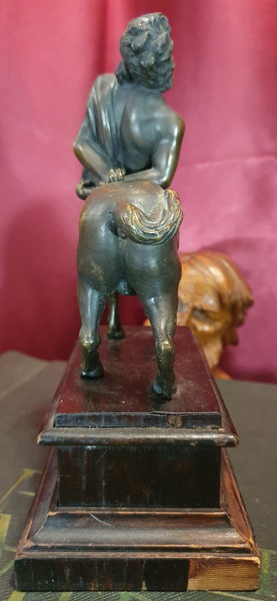 Pair Of Bronzes, Grand Tour Sculptures, Two Furietti Centaurs-photo-1