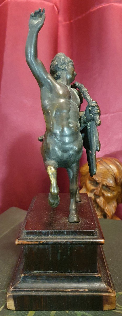 Pair Of Bronzes, Grand Tour Sculptures, Two Furietti Centaurs-photo-6