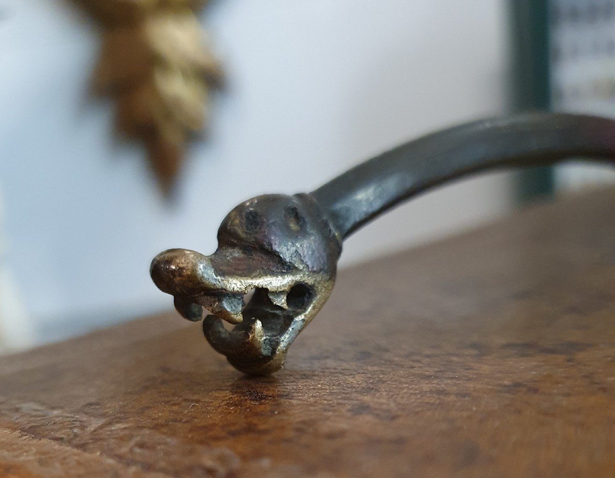 Bronze Spoon 14th Century - Gothic-photo-3