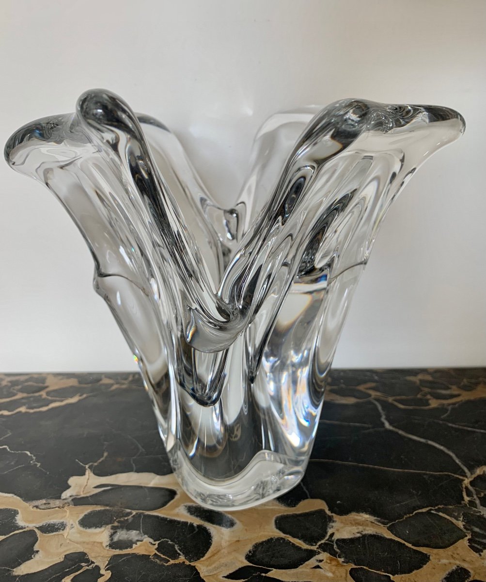 Baccarat - Vase En Cristal Translucide -photo-2