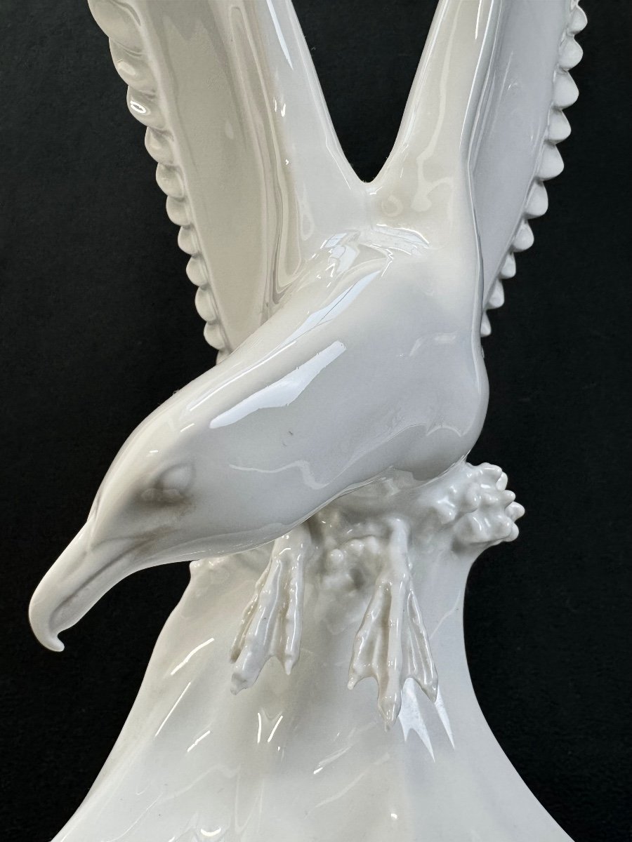 Meissen - Porcelain Figure Seagull-photo-3