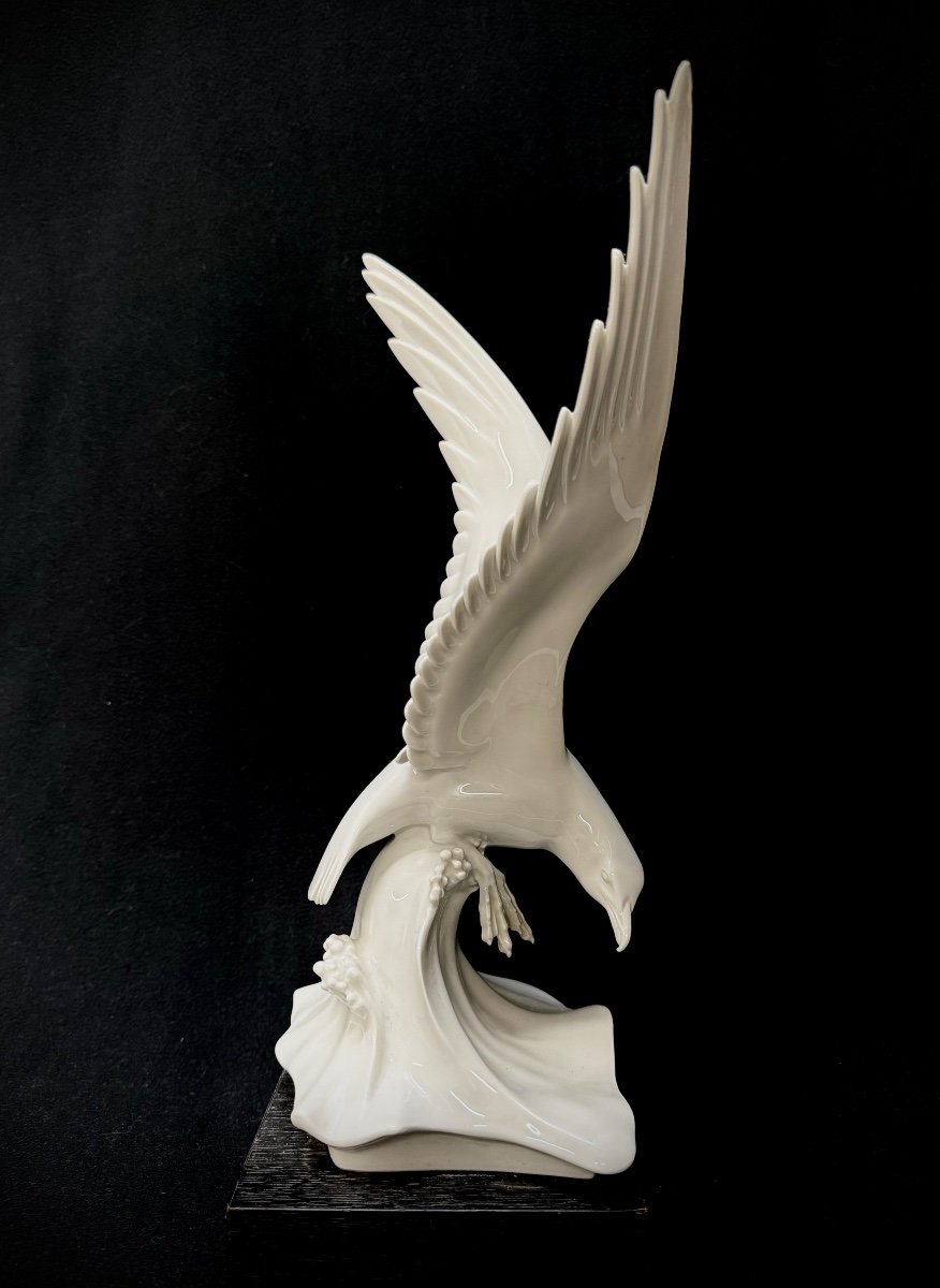 Meissen - Porcelain Figure Seagull-photo-5