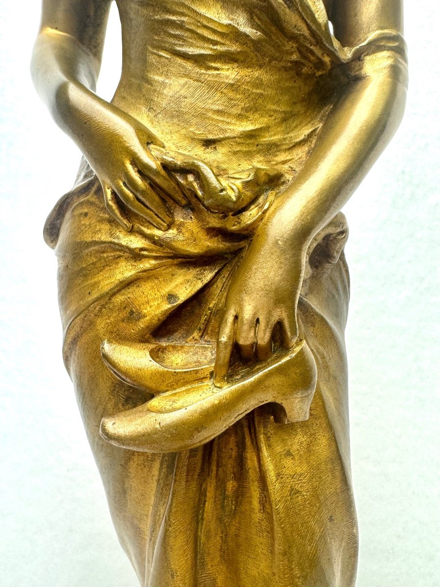 Henri-Louis Levasseur Sculpture En Bronze-photo-2