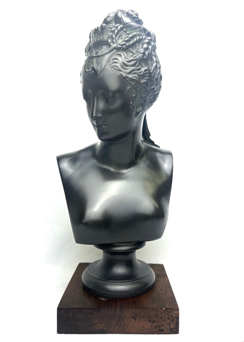 Buste en Bronze De Diane De Poitiers, D’après J. Goujon