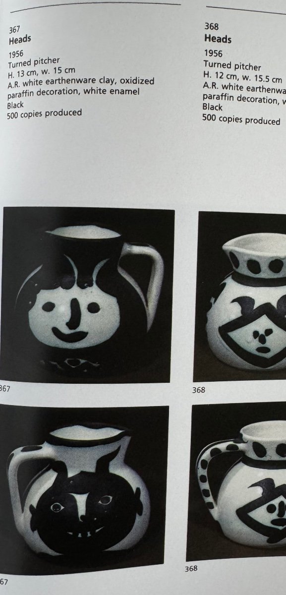 Pablo Picasso - Pitcher Heads-photo-7