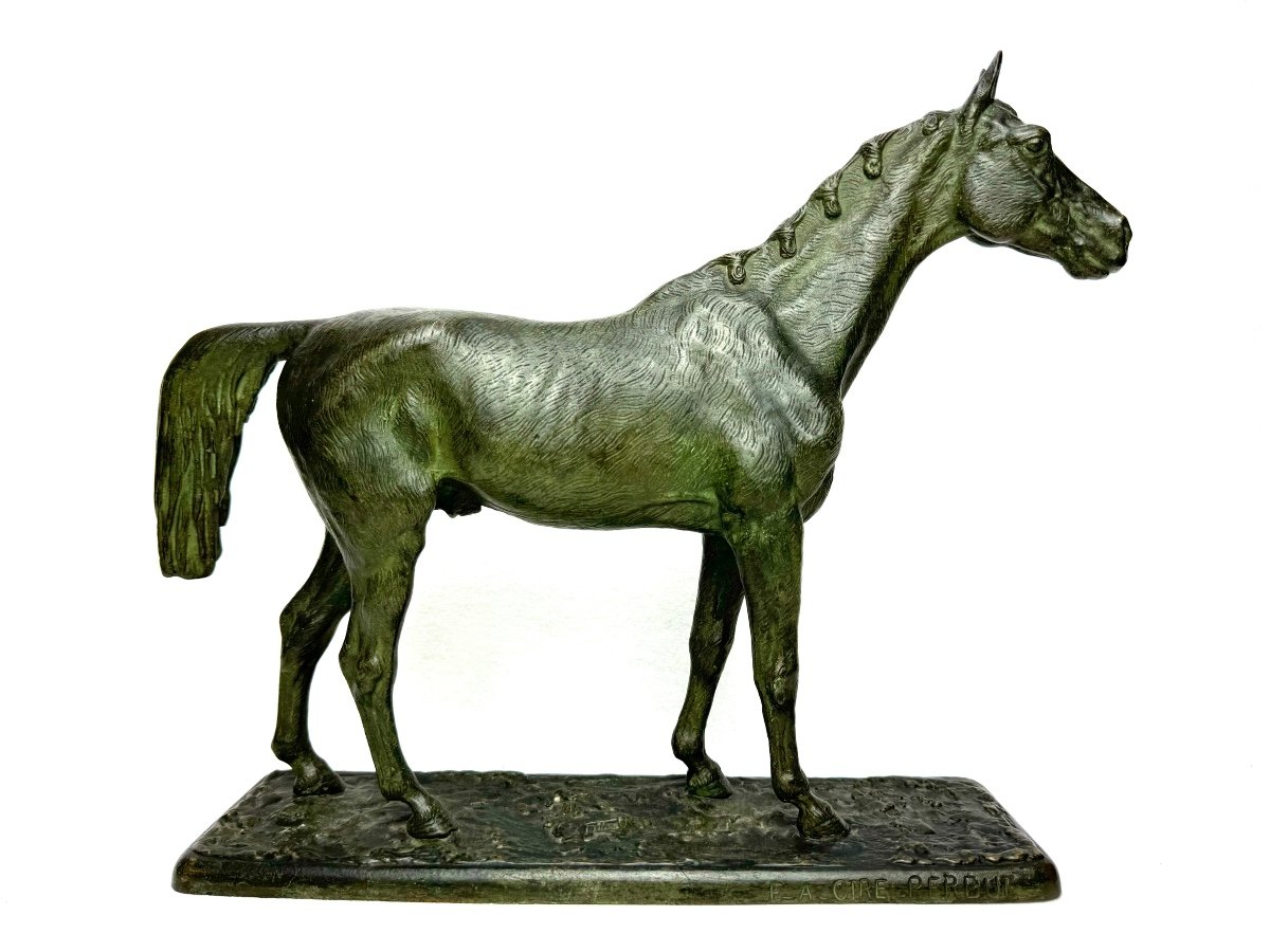 Fratin -  Épreuve En Bronze Cheval « Félix » 