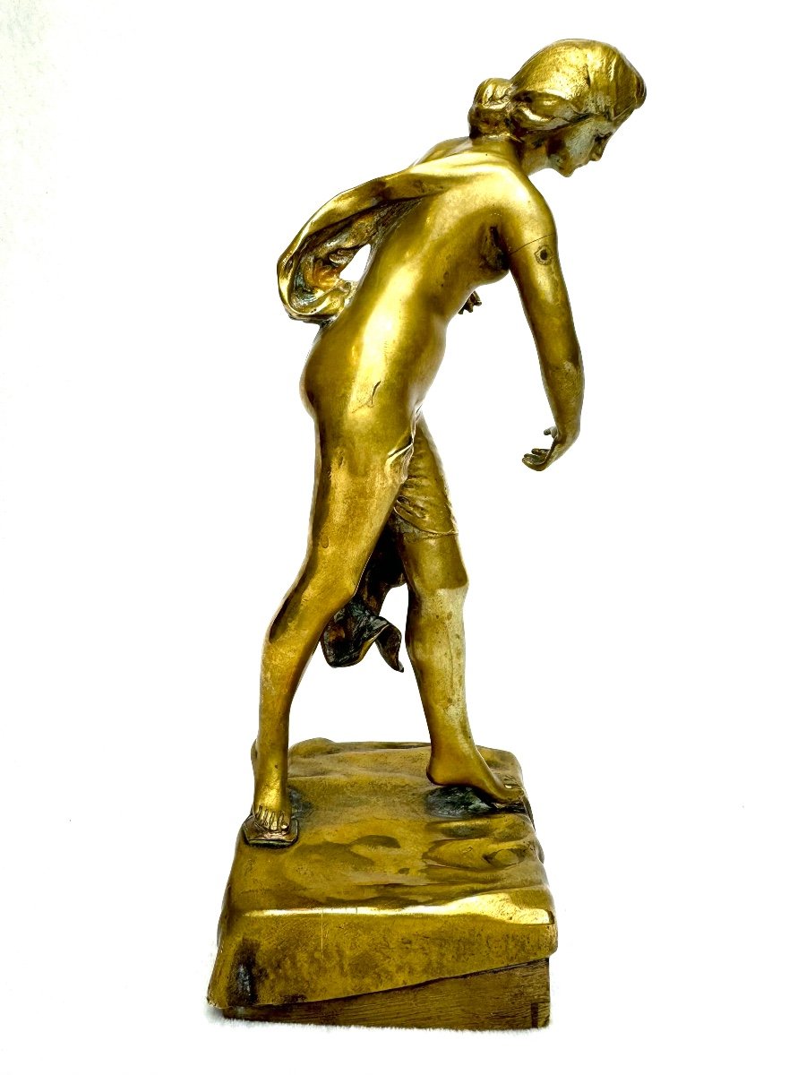 Levasseur - Bronze Draped Dancer-photo-3