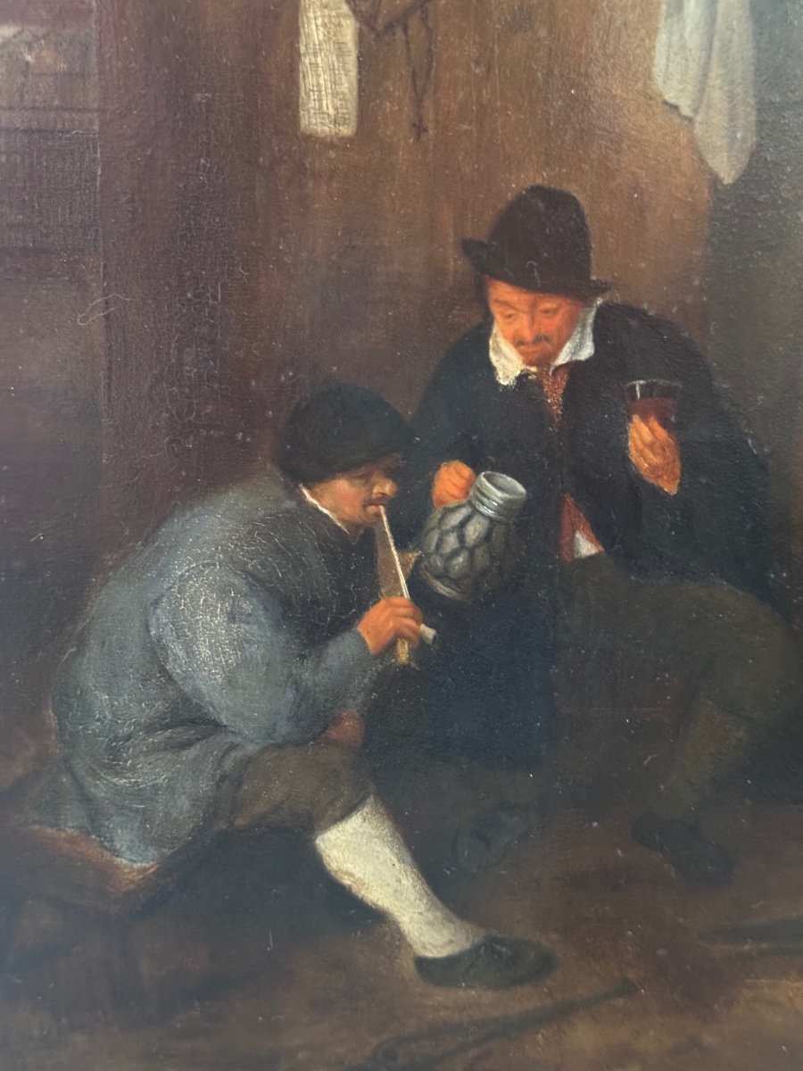 Adrian Van Ostade (after) - Beer Drinkers -photo-3