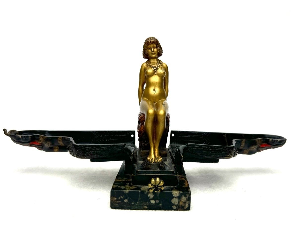 Bergman - Vienna Erotic Bronze Egyptian Deity