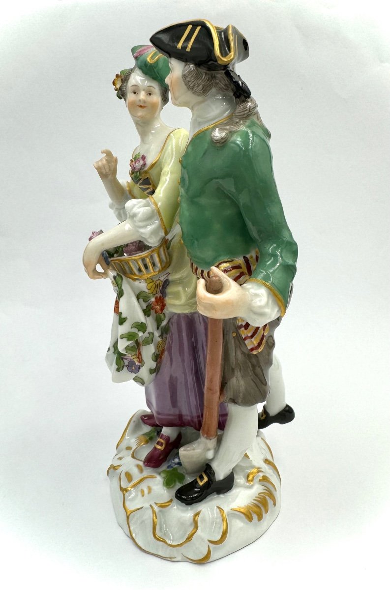 Meissen - Allegory Of The Four Seasons Group - Spring -photo-4