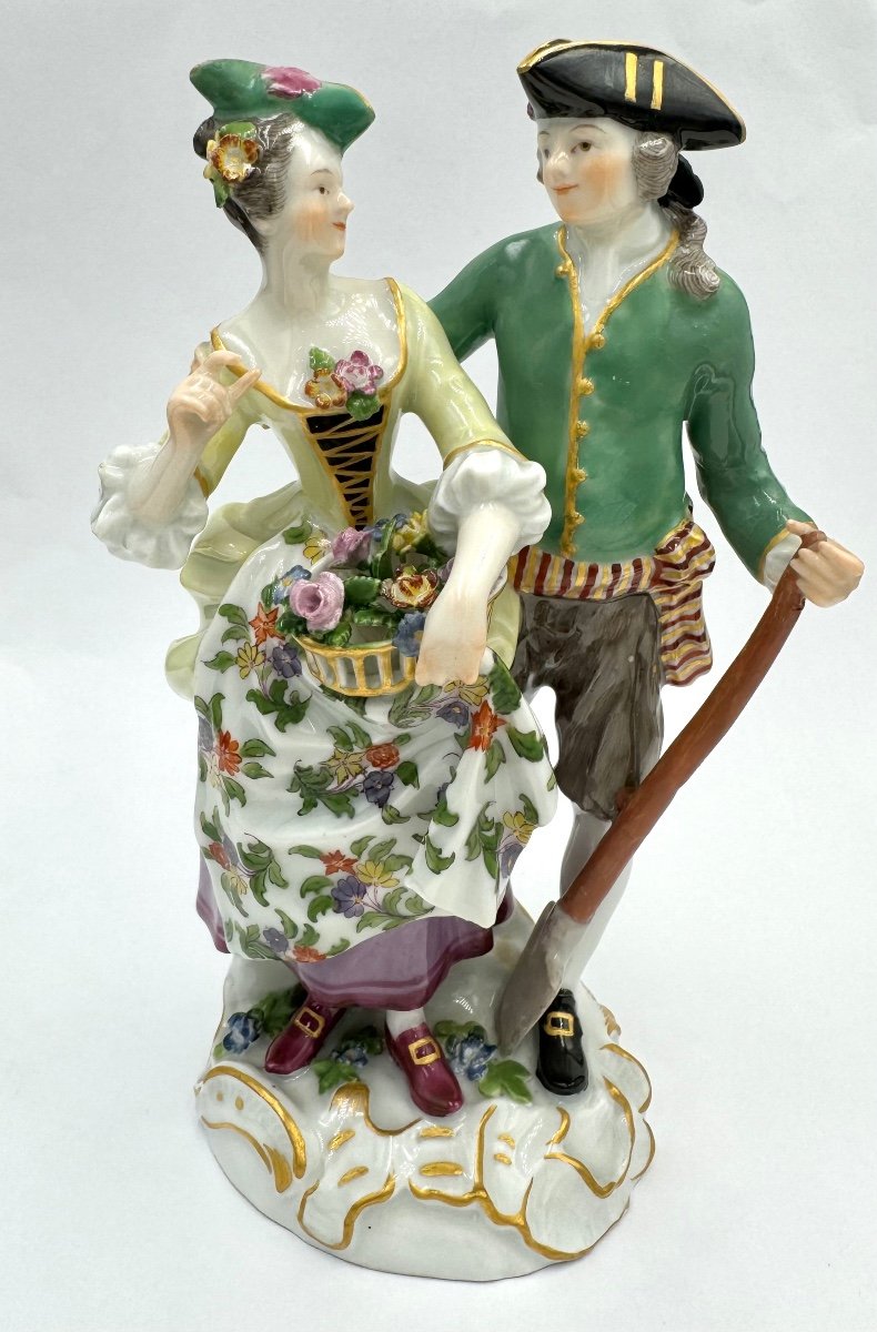 Meissen - Allegory Of The Four Seasons Group - Spring 