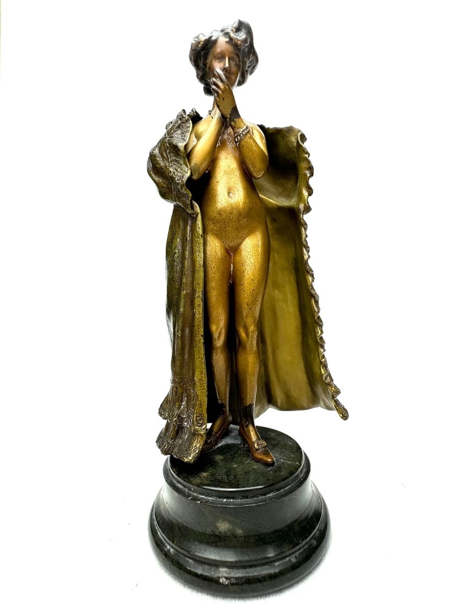 Franz Bergman - Vienna Bronze Art Nouveau Erotic 