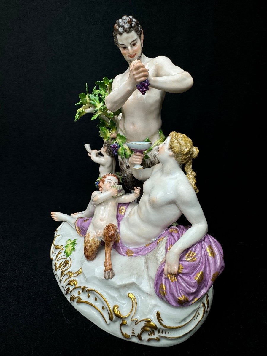 Meissen - Group Of Bacchantes-photo-2