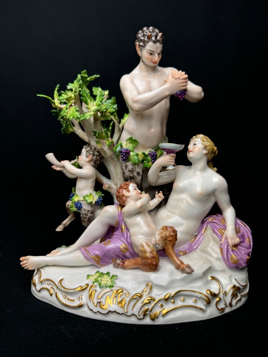 Meissen - Group Of Bacchantes