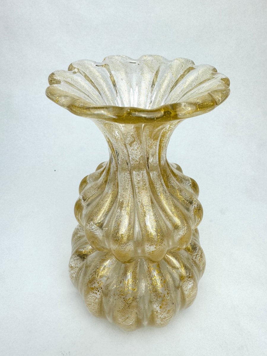 Murano Vase Toso & Barrovier-photo-2