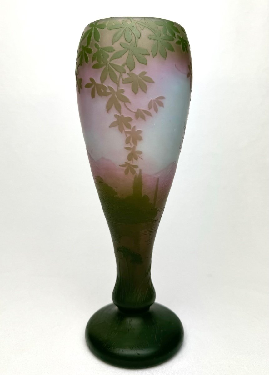  Camille Trutie De Varreux - De Vez Vase With Lake Decor -photo-3