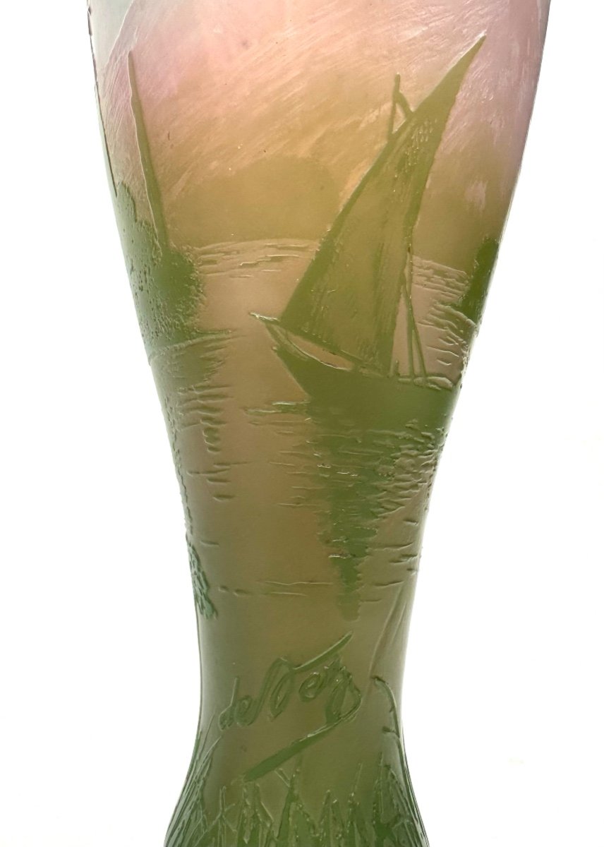  Camille Trutie De Varreux - De Vez Vase With Lake Decor -photo-4