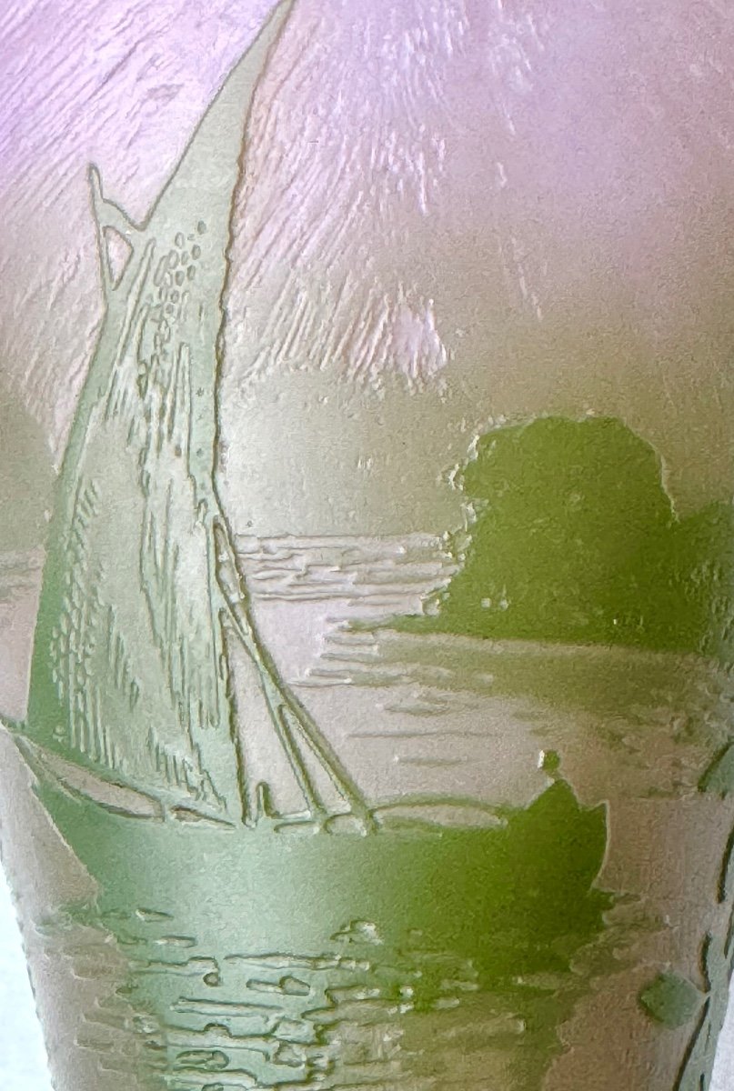  Camille Trutie De Varreux - De Vez Vase With Lake Decor -photo-4