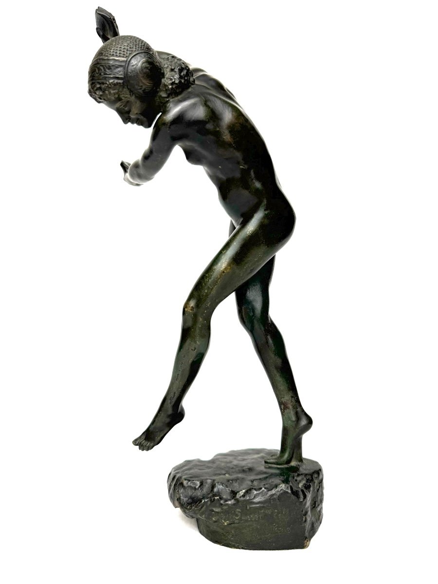 L. Dupuy - Bronze Dancer With Cymbals -photo-3