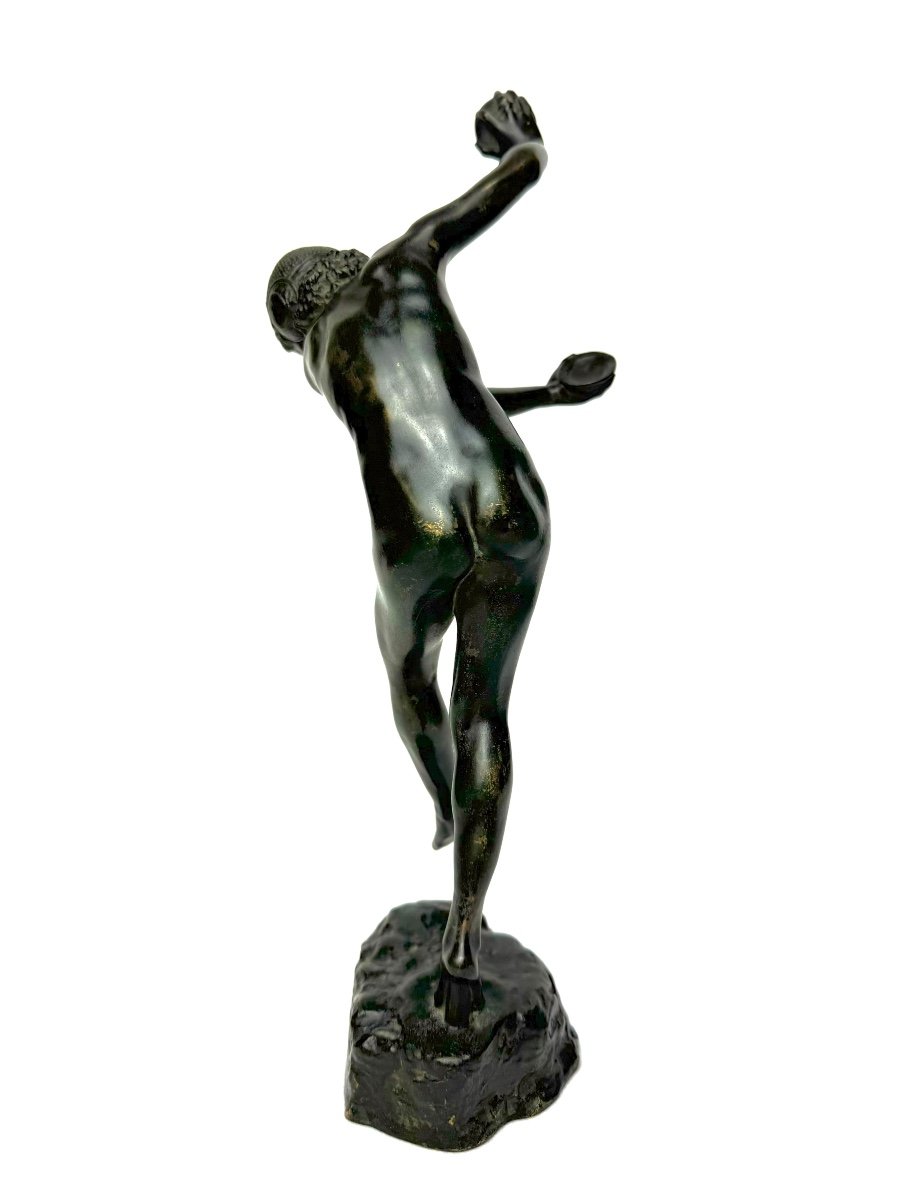 L. Dupuy - Bronze Dancer With Cymbals -photo-4