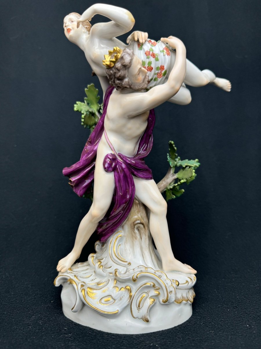 Meissen, Groupe En Porcelaine Enlèvement De Proserpine 