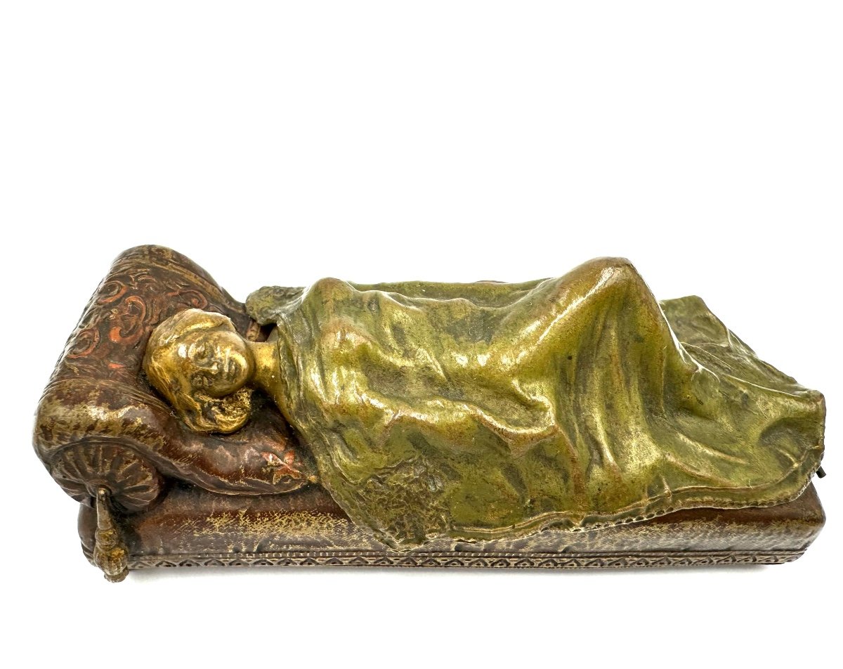 Franz Xavier Bergmann - Erotic Bronze From Vienna. -the Dream-photo-3