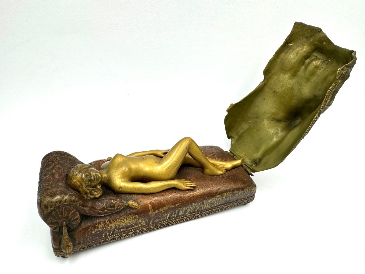 Franz Xavier Bergmann - Erotic Bronze From Vienna. -the Dream-photo-1