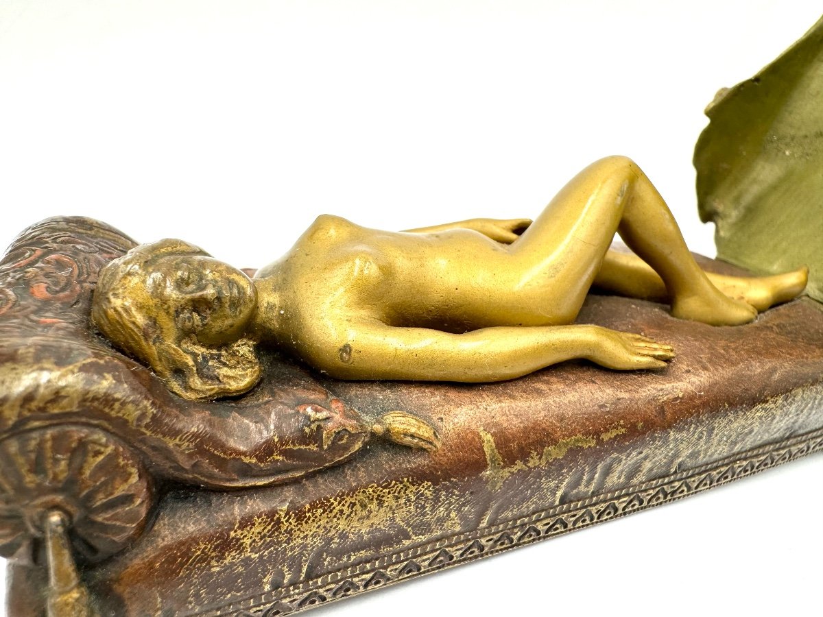 Franz Xavier Bergmann - Erotic Bronze From Vienna. -the Dream-photo-2