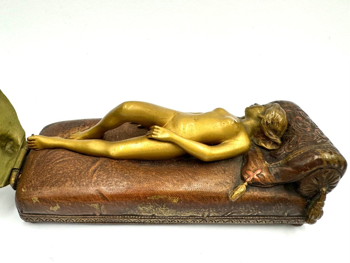 Franz Xavier Bergmann - Erotic Bronze From Vienna. -the Dream-photo-5