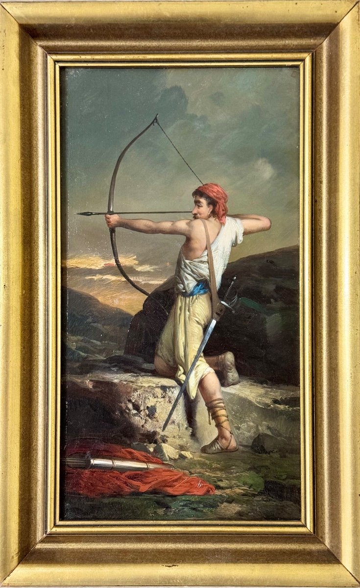 19th Century French School - The Archer 