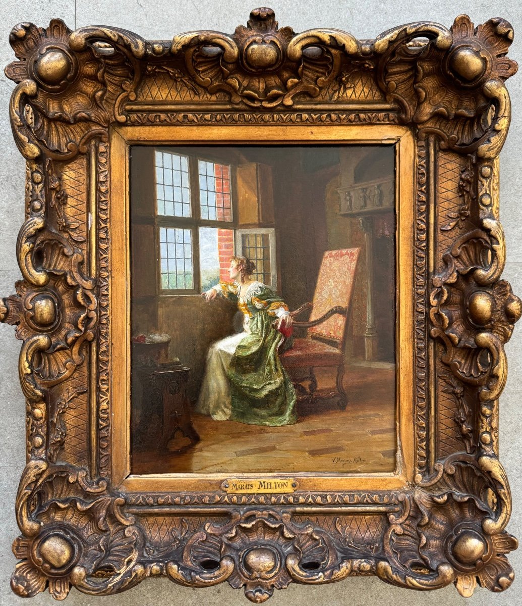 Victor Marais-milton - Lady At The Window-photo-2