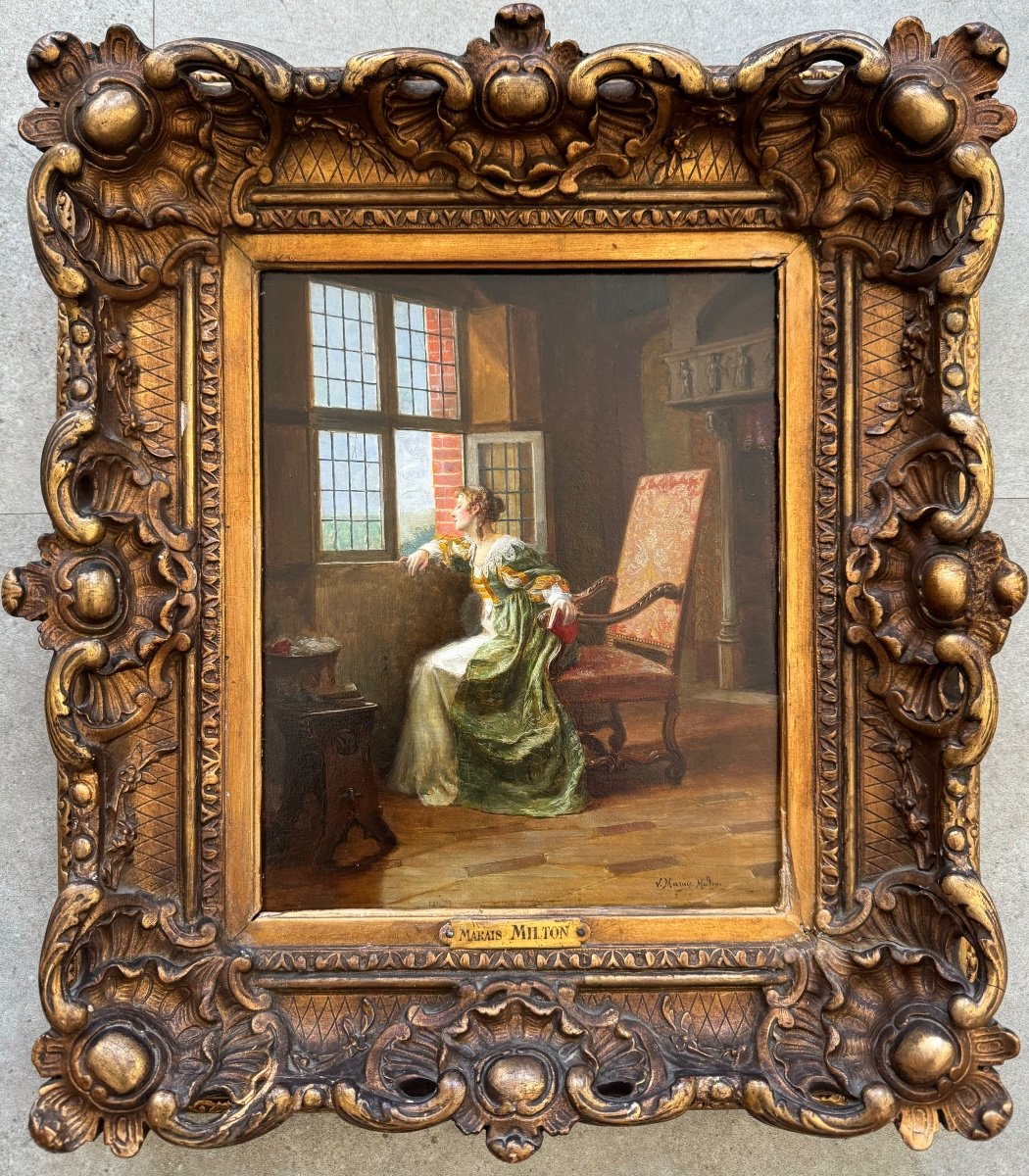 Victor Marais-milton - Lady At The Window-photo-1