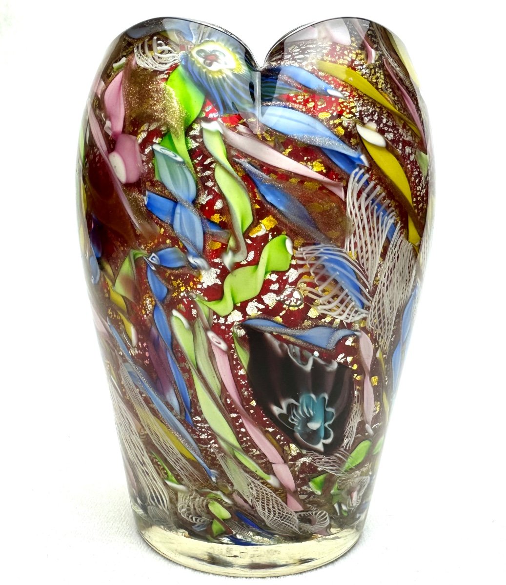 Vase En Verre De Murano Tutti-frutti -photo-2