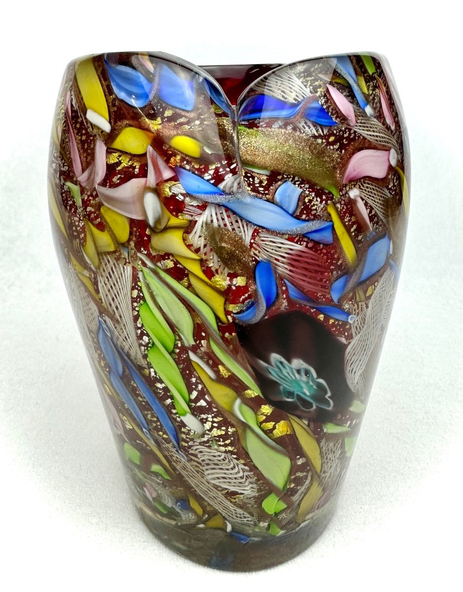 Vase En Verre De Murano Tutti-frutti -photo-2