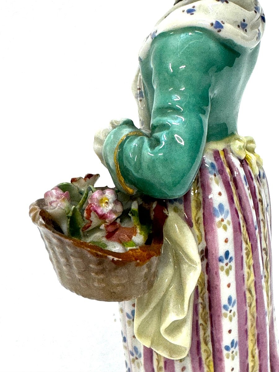 Meissen - The Cries Of Paris, Merchant With Baskets-photo-5