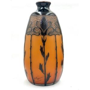 Paul Nicolas d'Argental Art Deco Vase 