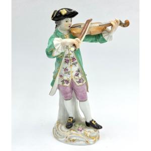 Meissen - Chapelle Galante - Figurine Of A Violinist